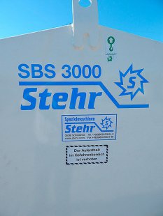 Разбрасыватель вяжущих Stehr - Baumaschinen GmbH SBS 3000